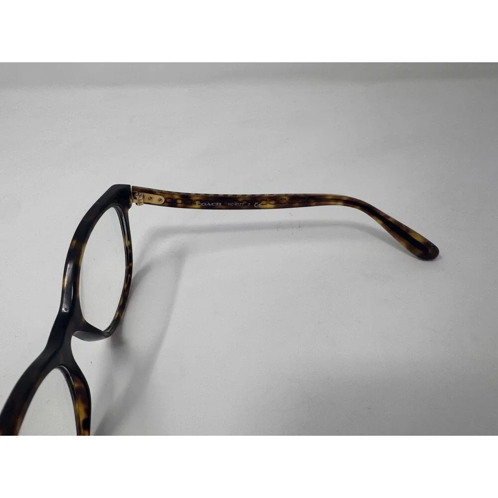 Coach Eyeglass Frames HC 6177 52-17-140 Dark Tortoise 5120